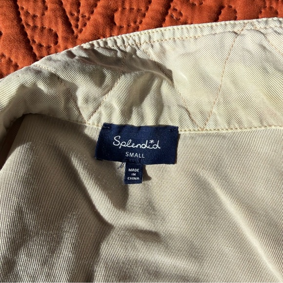 Splendid Oatmeal Utility Jacket - Picture 8 of 9